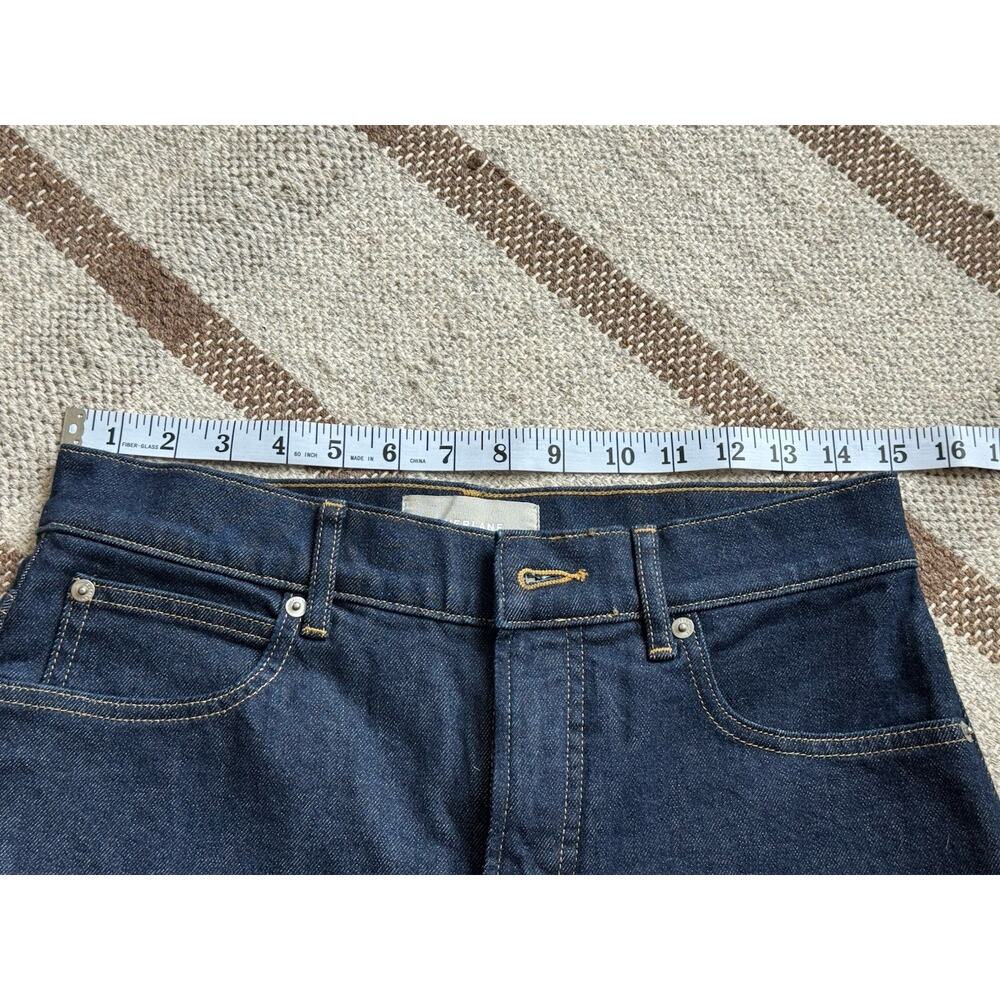 Everlane The Way High Curve Jeans Pure Blue Barrel 29R Dark Wash - Picture 4 of 9